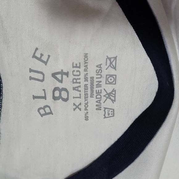 NEW University of Virginia Cavaliers Women Tshirt V-Saber Ombre 3/4 slv Raglan M - Picture 5 of 5